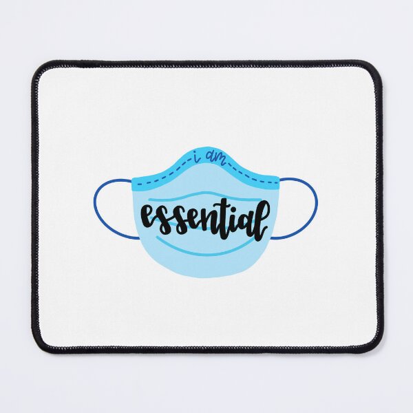 Item preview, I Am Essential Mask, Covid-19, Nursing designed and sold by tbcalligraphy.