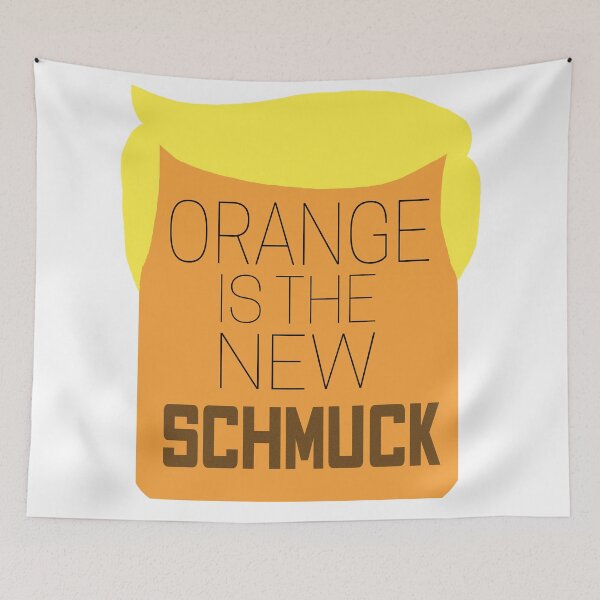 Aperçu de l'œuvre Orange est le New Schmuck créée et vendue par twobees.