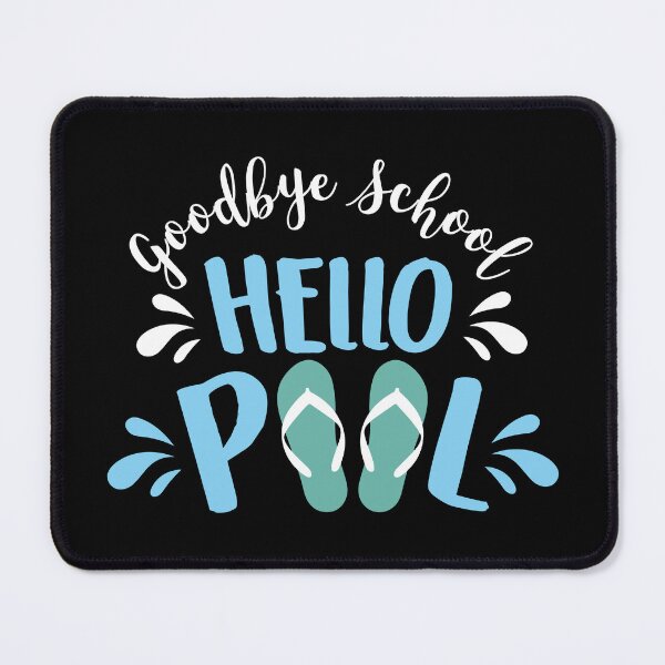 Item preview, Goodbye School Hello Pool Summer Vacation Beach designed and sold by haselshirt.