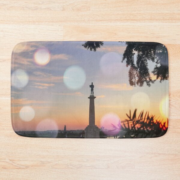 Item preview, Warm Purple And Orange Summer Sunset in Belgrade designed and sold by The Glasses Girl.
