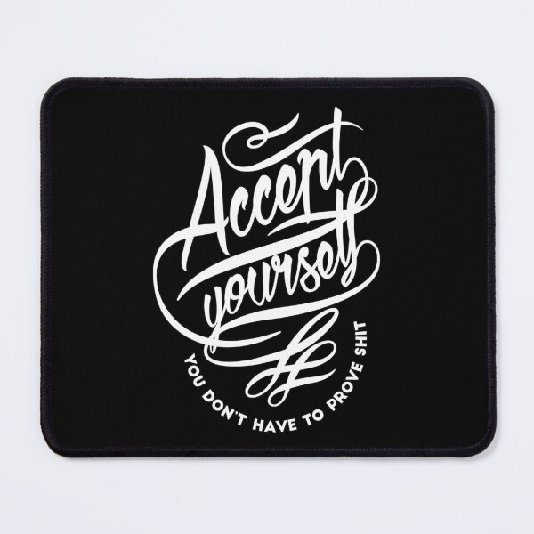 Item preview, COOL ACCEPT YOURSELF GOOD JOKE SHIT HAPPY LOVES designed and sold by Super3.