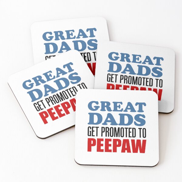 Item preview, Great Dads Promoted To Peepaw Grandfather designed and sold by jaycartoonist.