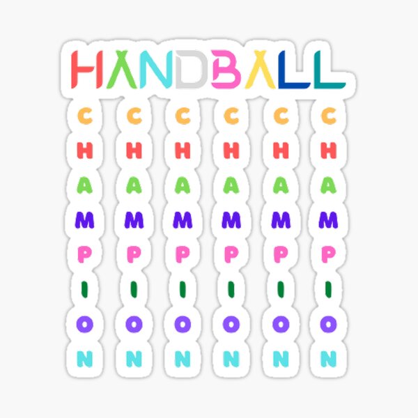 Item preview, Handball Champion designed and sold by Hammy97.
