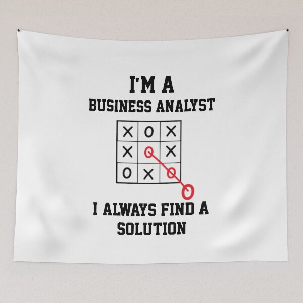 Item preview, Im An  Business Analyst I Always Find A Solution designed and sold by Yay Design.