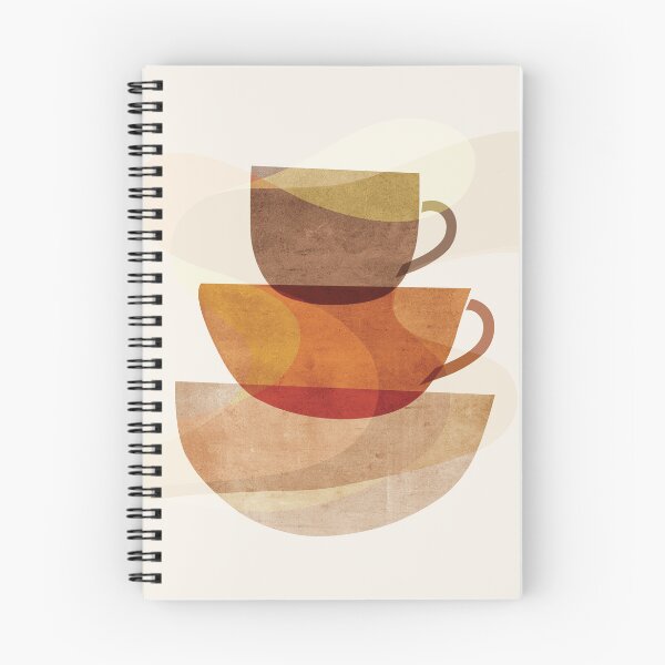 Item preview, Boho Coffee Cup Art designed and sold by SurfolioPrints.