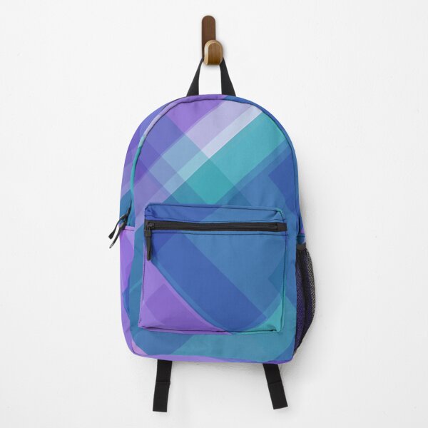 Item preview, Abstract Square Blue Violet Pink Texture Pattern designed and sold by risingrocket.