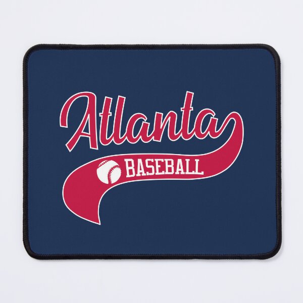 3 VINTAGE ATLANTA BRAVES TOMAHAWK MLB BASEBALL CREST VINYL PATCH