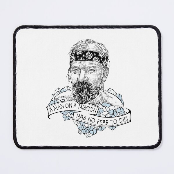 Item preview, A man on a mission has no fear to die! designed and sold by RNDR.