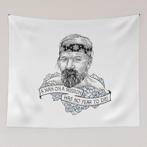 Item preview, A man on a mission has no fear to die! designed and sold by RNDR.