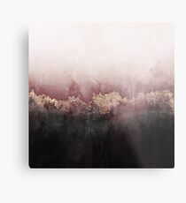 Lienzo metálico Cielo rosa