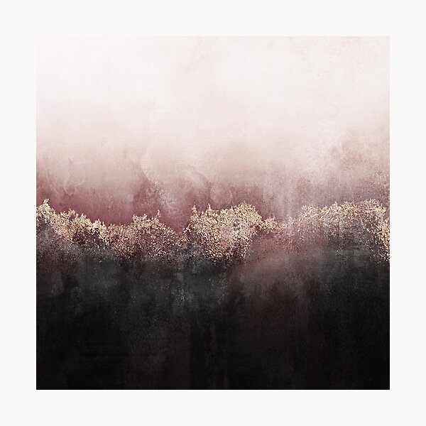 Pink Sky Photographic Print