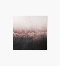 Rosa Himmel Galeriedruck