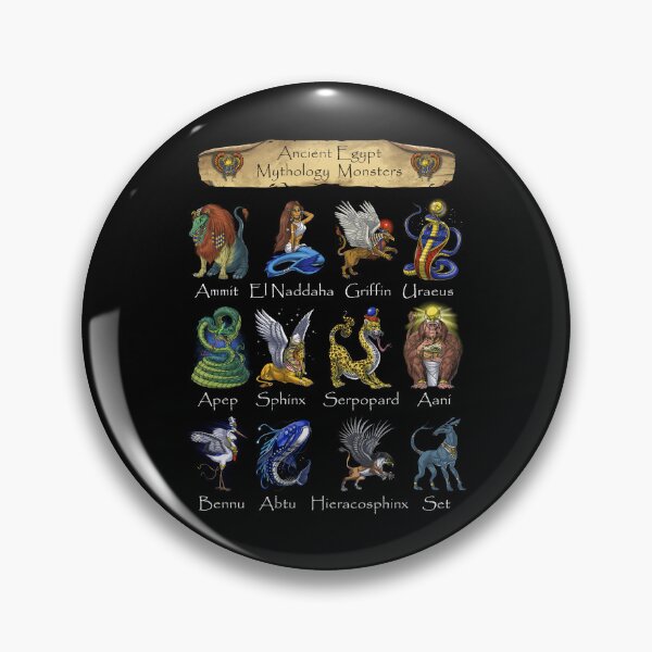 Item preview, Ancient Egyptian Mythology Monsters designed and sold by underheaven.
