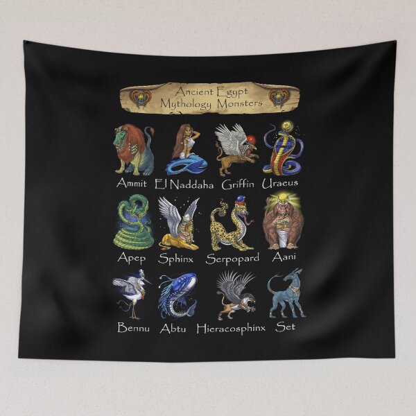 Item preview, Ancient Egyptian Mythology Monsters designed and sold by underheaven.