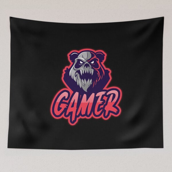 Item preview, Gamer with Scary Panda Squad designed and sold by PRIVARSHU.