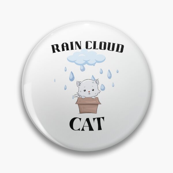 Item preview, RAIN CLOUD AND CAT designed and sold by picky pickers.