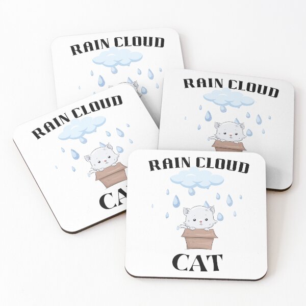 Item preview, RAIN CLOUD AND CAT designed and sold by picky pickers.