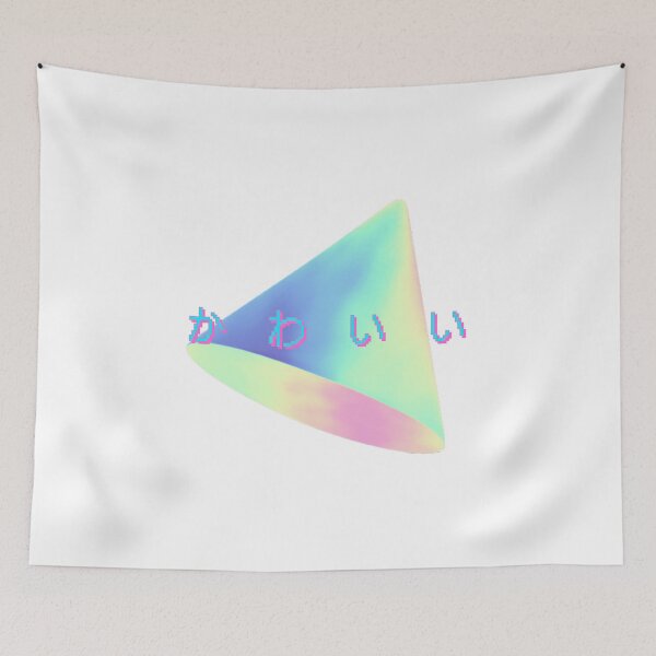 Item preview, Kawaii Japanese Pastel Pixel Text Shirt designed and sold by kosmicwaffle.