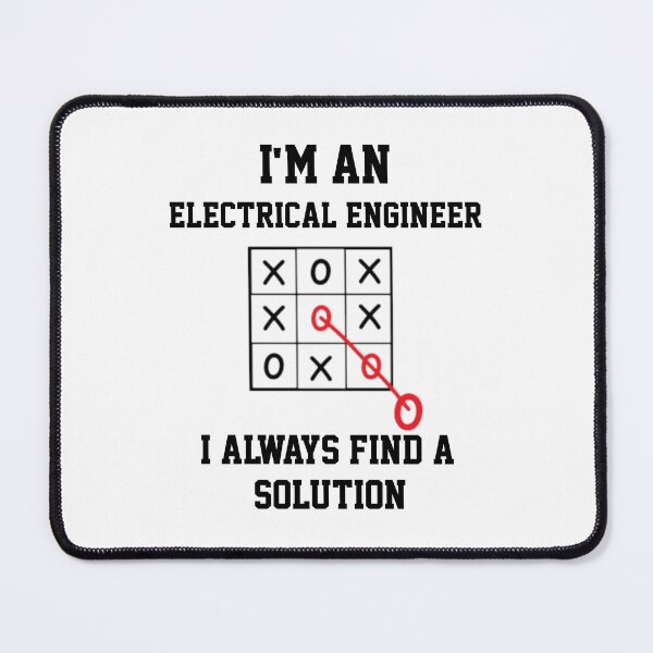 Item preview, Im An Electrical Engineer I Always Find A Solution designed and sold by Yay Design.