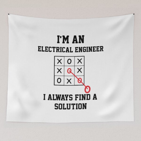 Item preview, Im An Electrical Engineer I Always Find A Solution designed and sold by Yay Design.