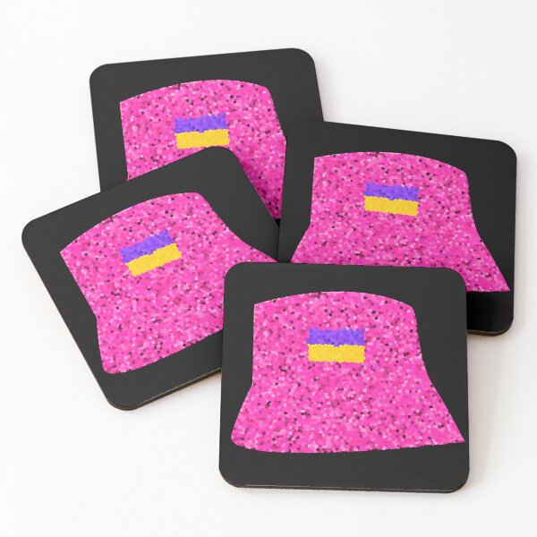 Item preview, Kalush Orchestra Ucrania Eurovisión Pink Hat Sticker Mosaico designed and sold by Ankerd.