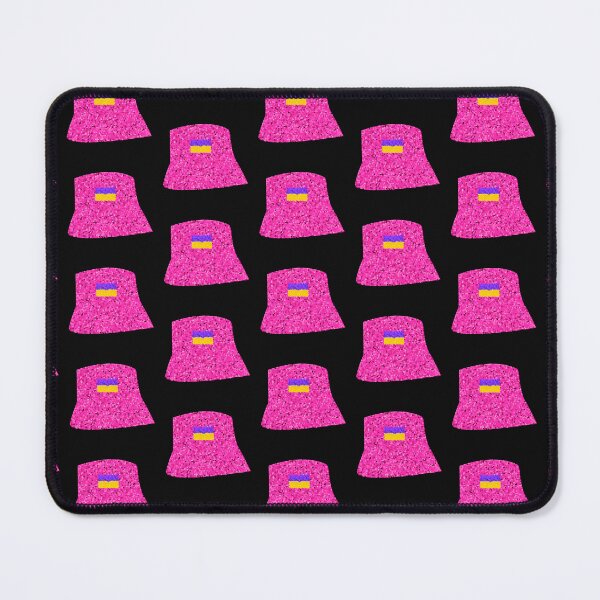 Item preview, Kalush Orchestra Ukraine Eurovision Pink Hat Sticker Mosaic designed and sold by Ankerd.