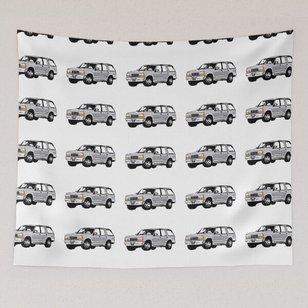 Item preview, Grey 90s FE SUV designed and sold by CoolRide.