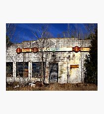 The Garage Photographic Print