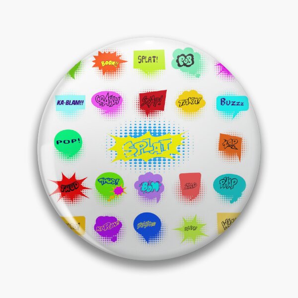Item preview, Colorful Comic Speech Bubbles designed and sold by risingrocket.