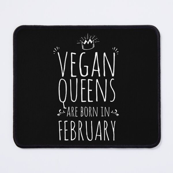 Item preview, Vegan Queens Born In February Birthday Gift Idea designed and sold by haselshirt.