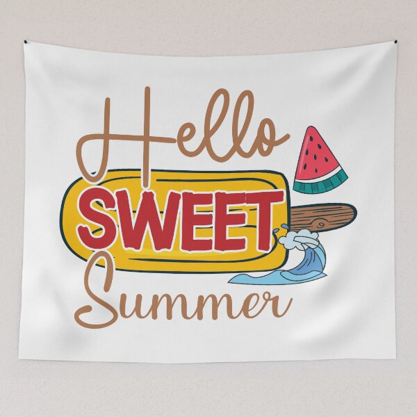 Item preview, Hello Sweet Summer designed and sold by BLKHAS.
