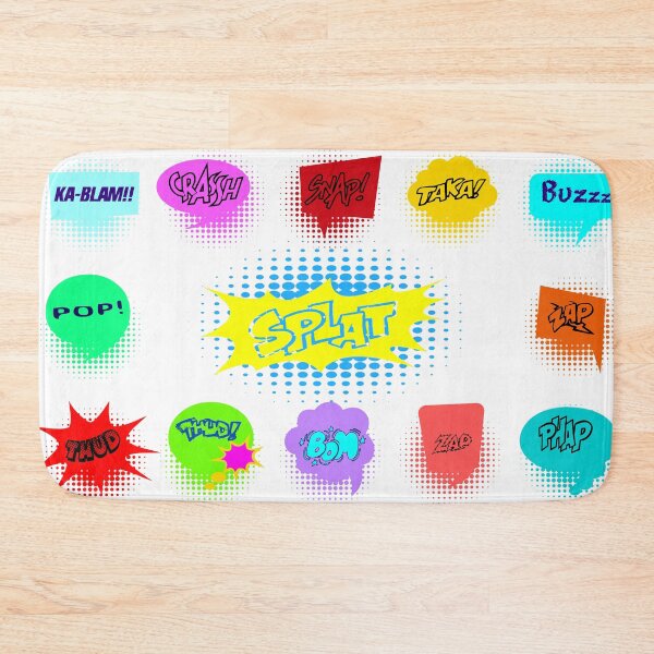 Item preview, Colorful Comic Speech Bubbles designed and sold by risingrocket.