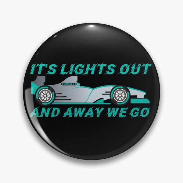 Item preview, It's Lights Out and Away We Go! - F1 2022 designed and sold by CoolArtByMboya.