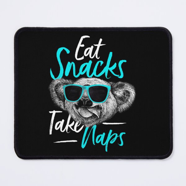 Item preview, Eat Snacks Take Naps Cute Koala Bear Gift designed and sold by haselshirt.