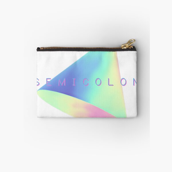 Item preview, Semicolon Pastel Retro Tee Shirt Design designed and sold by kosmicwaffle.