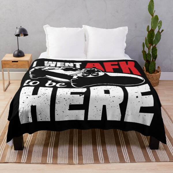 Item preview, I Went Afk To Be Here designed and sold by ORNOL.