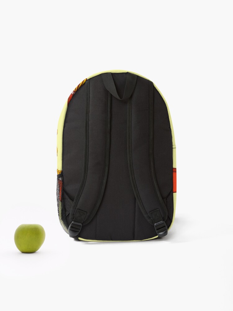 Thumbnail 2 of 3, Backpack, Pattern Fries designed and sold by timegraf.