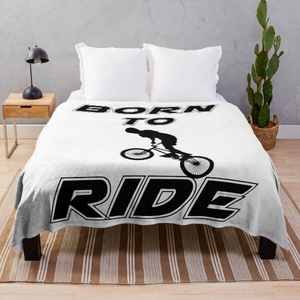 Item preview, born to ride bmx race bike cyclist ride designed and sold by la-petite-folie.