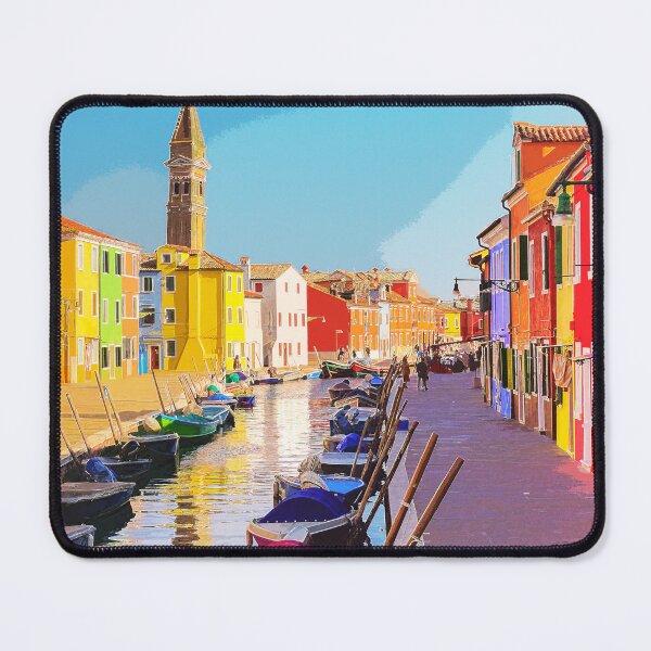 Item preview, Brightly Coloured Homes Burano Venice Italy designed and sold by Anuchartl.