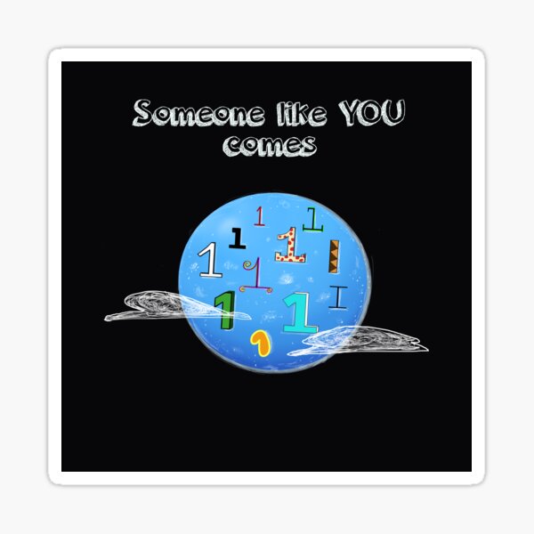Ones in a Blue Moon Sticker