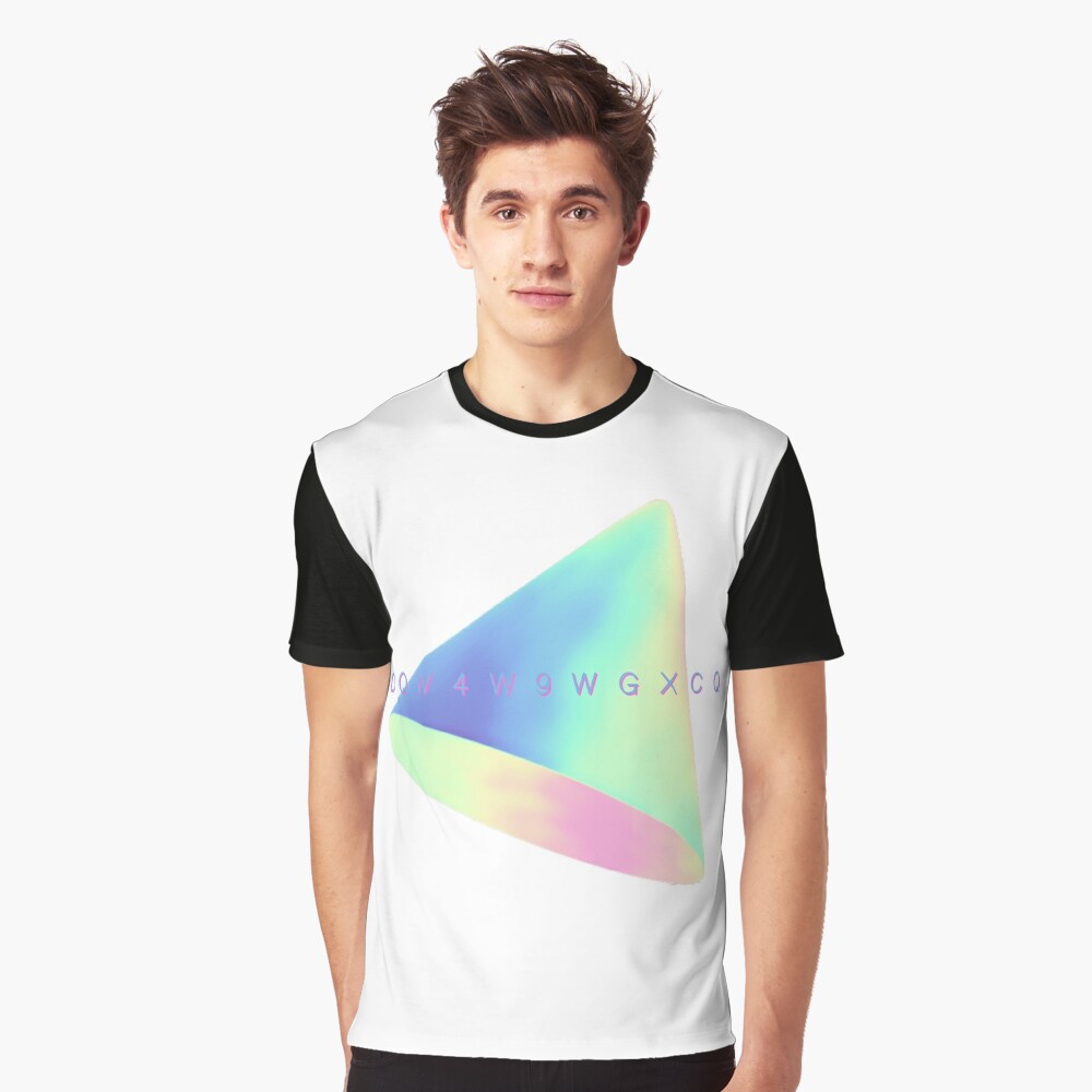 Rick Roll Video Link Pastel Retro Tee Shirt Design | Pin