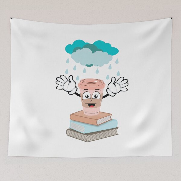 Item preview, COFFEE RAIN AND BOOKS designed and sold by picky pickers.