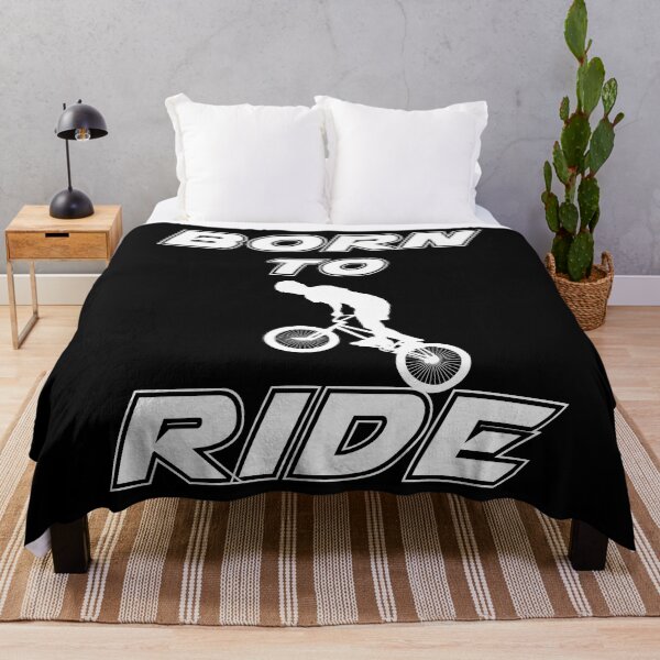 Item preview, born to ride bmx race bike cyclist ride designed and sold by la-petite-folie.