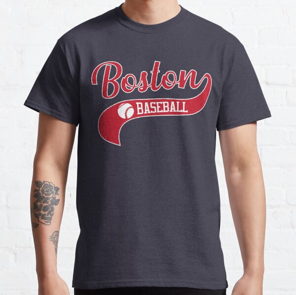 Vintage Boston Red Sox Baseball T-Shirt Red Medium - Cloak Vintage