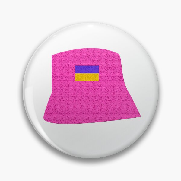 Artikelvorschau, Ukraine Eurovision Pink Hat Sticker Kalush Orchestra Textur entworfen und verkauft von Ankerd.