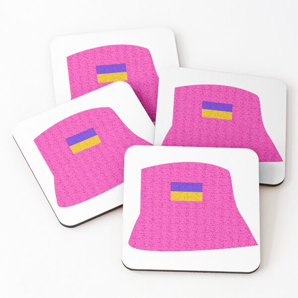 Item preview, Ucrania Eurovisión Sombrero Rosa Etiqueta Kalush Orquesta Textura designed and sold by Ankerd.