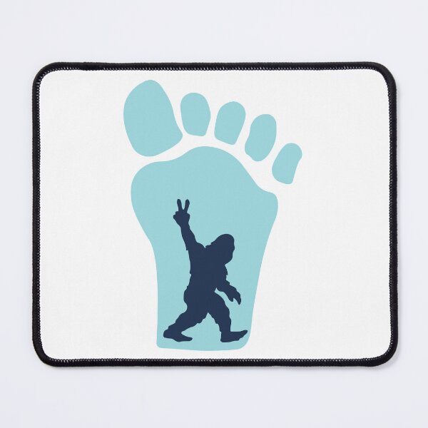 Item preview, Funny Sasquatch Bigfoot Footprint designed and sold by Mansn.