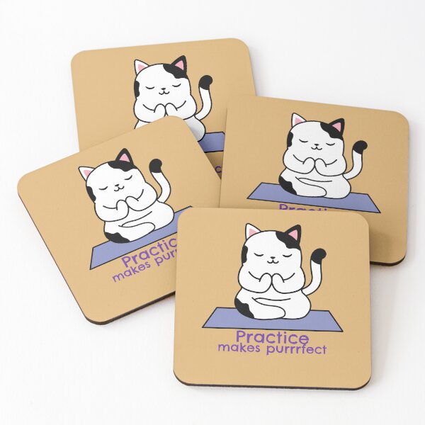 Item preview, Practice Makes Purrfect-Cat Mood designed and sold by DiensDesign.