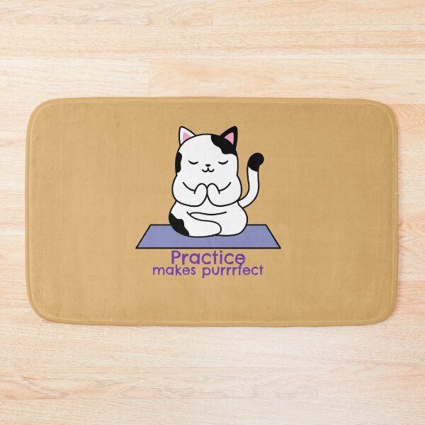 Item preview, Practice Makes Purrfect-Cat Mood designed and sold by DiensDesign.