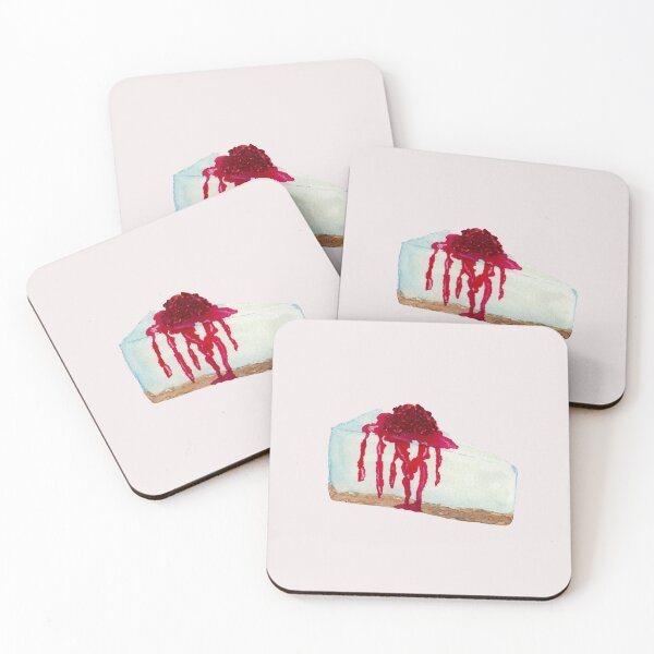 Item preview, Raspberry Cheesecake Slice designed and sold by Whispering Raven.
